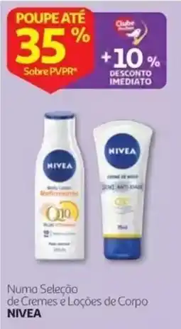 Auchan cremes e loções de corpo nivea promoção