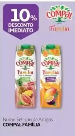 Auchan Numa Seleção de Artigos COMPAL FAMÍLIA promoção