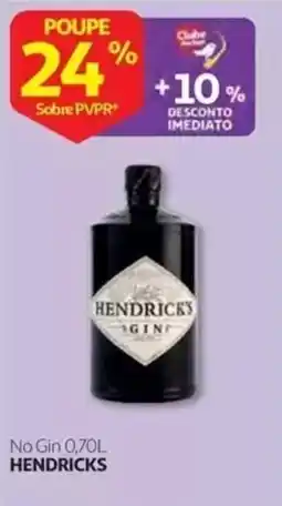Auchan No Gin Hendricks promoção
