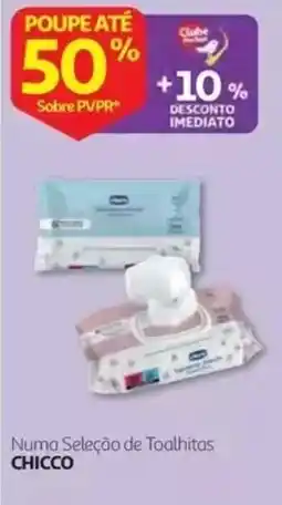 Auchan Numa Seleção de Toalhitas Chicco promoção