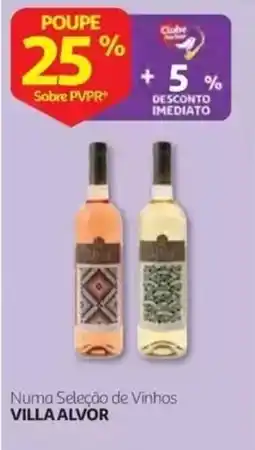Auchan Numa Seleção de Vinhos Villa Alvor promoção