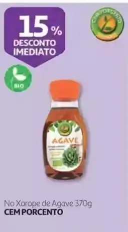 Auchan No Xarope de Agave CEM PORCENTO promoção