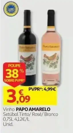 Auchan Vinho paço amarelo promoção