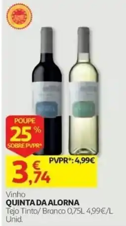 Auchan Vinho quinta da alorna promoção