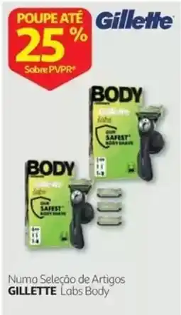 Auchan gillette labs body promoção