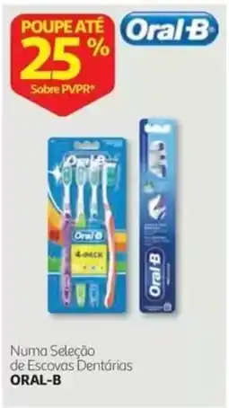 Auchan escovas dentárias oral-b promoção