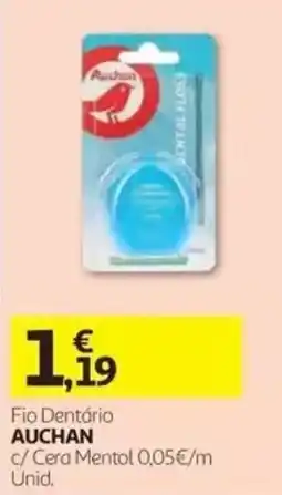 Auchan Fio Dentário Auchan promoção