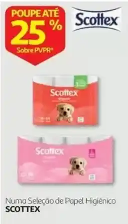 Auchan Papel Higiênico Scottex promoção