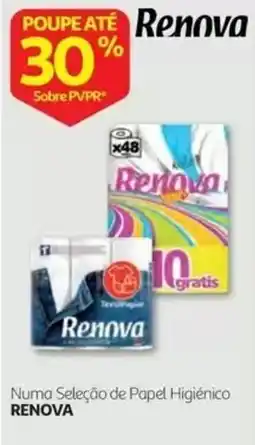 Auchan Papel Higiênico Renova promoção