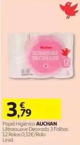 Auchan Papel Higiênico Auchan promoção