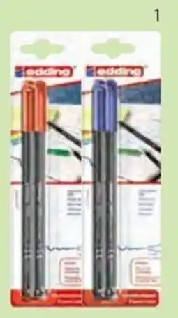 El Corte Inglés Edding Pack de 2 Marcadores 1200 promoção