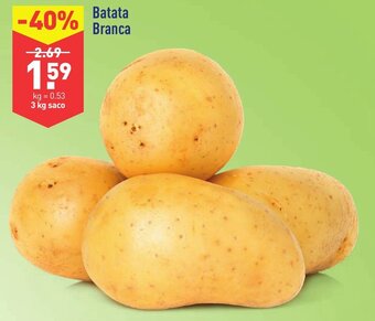 ALDI Batata Branca 3kg promoção