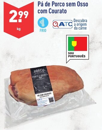 ALDI Pá de Porco sem Osso com Courato promoção