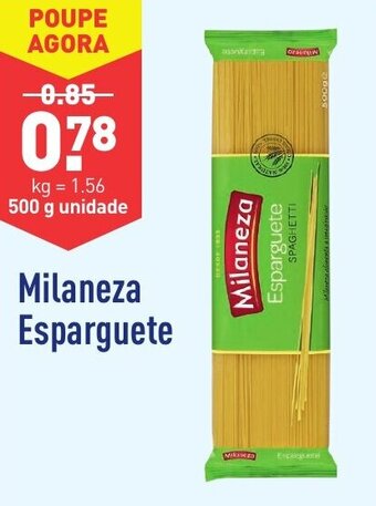 ALDI Milaneza Esparguete 500g promoção