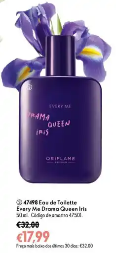 Oriflame Every Me Drama Queen Iris promoção