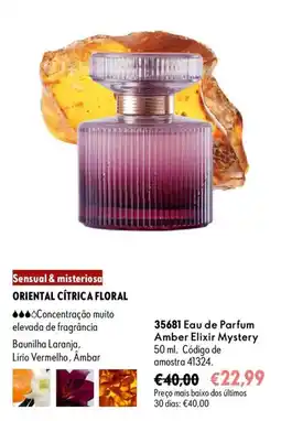 Oriflame Amber Elixir Mystery promoção
