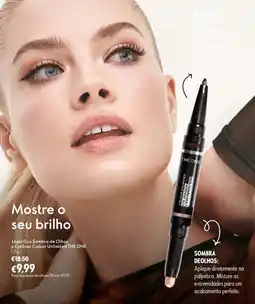 Oriflame Lápis Duo Sombra de Olhos e Eyeliner Colour Unlimited THE ONE promoção