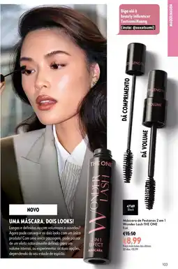 Oriflame Máscara de Pestanas 2 em 1 Wonder Lash THE ONE promoção