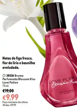 Oriflame Bruma Perfumada Blossom Kiss Love Potion promoção