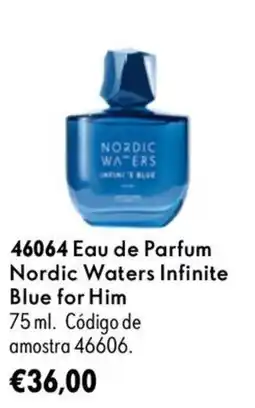 Oriflame nordic waters infinite blue for him promoção