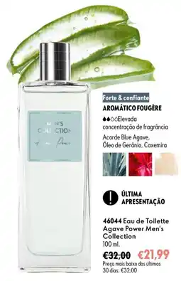 Oriflame Agave Power Men's Collection promoção