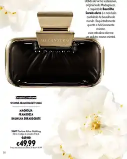 Oriflame Magnolia Framboesa Baunilha Surabsolute promoção