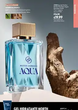 Oriflame mister giordani aqua promoção