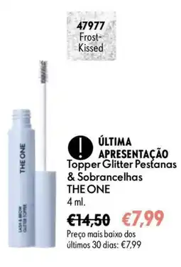 Oriflame Topper Glitter Pestanas & Sobrancelhas The One promoção