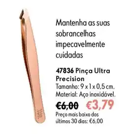 Oriflame Pinça Ultra Precision promoção