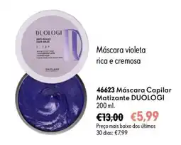 Oriflame Máscara capilar matizante duologi promoção