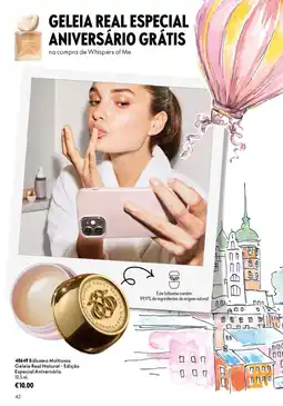 Oriflame Bálsamo Multiusos Geleia Real Natural - Edição Especial Aniversário promoção