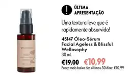 Oriflame Óleo-sérum facial ageless & blissful wellosophy promoção