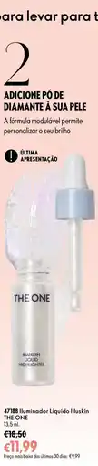 Oriflame Illuminador Líquido Illuskin The One promoção