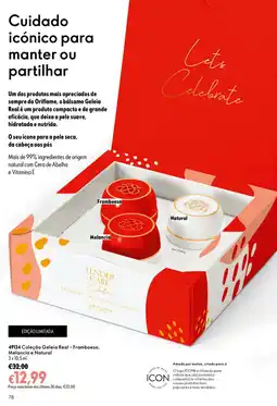 Oriflame Colecão Geleia Real - Framboesa, Melancia e Natural promoção