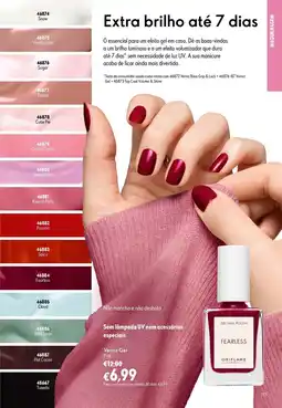 Oriflame Verniz Gel Oriflame promoção