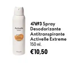 Oriflame Spray desodorizante antitranspirante activelle extreme promoção