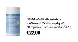 Oriflame Multivitamínico e Mineral Wellosothy Man promoção