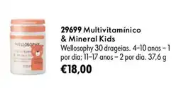 Oriflame Wellosofhy multivitamínico & mineral kids promoção
