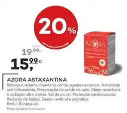 Well's Azora astaxantina promoção