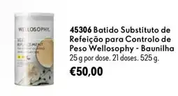 Oriflame Batido substituto de refeição para controlo de peso wellosophy - baunilha promoção