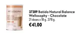 Oriflame Batido natural balance wellosophy - chocolate promoção