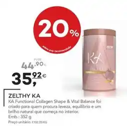 Well's zelthy ka ka functional collagen shape & vital balance promoção