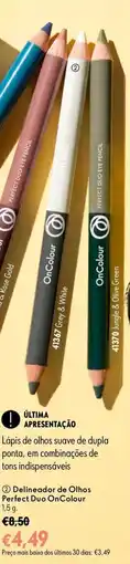 Oriflame Delineador de Olhos Perfect Duo OnColour promoção