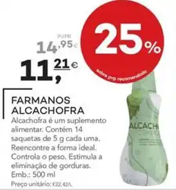 Well's Farmanos alcachofra promoção