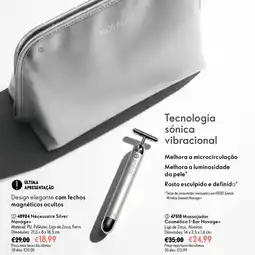Oriflame Nécessaire silver novage+ promoção