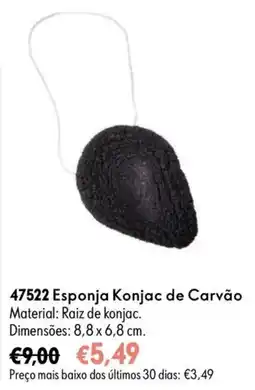 Oriflame Esponja Konjac de Carvão promoção