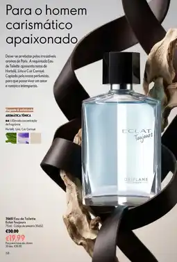 Oriflame Eau de Toilette Eclat Toujours promoção