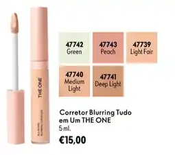 Oriflame Corretor Blurring Tudo em Um THE ONE promoção
