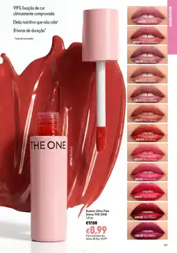 Oriflame Batom Ultra Flex Shine THE ONE promoção
