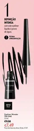 Oriflame Eyeliner wonder the one promoção